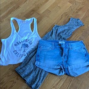 Bundle of Hollister items size small